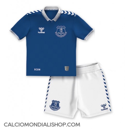 Maglie da calcio Everton Prima Maglia Bambino 2023-24 Manica Corta (+ Pantaloni corti)